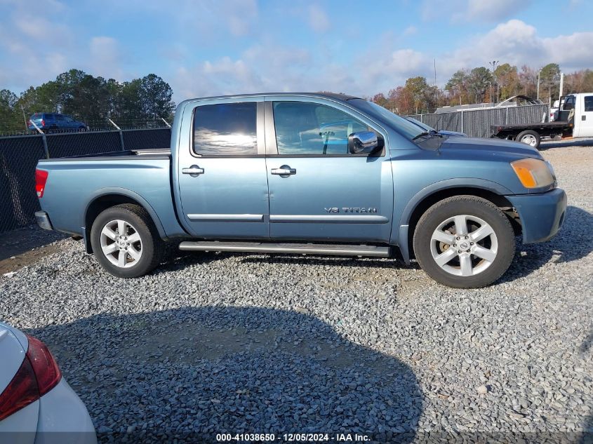 2010 Nissan Titan Le VIN: 1N6BA0ED4AN313619 Lot: 41038650