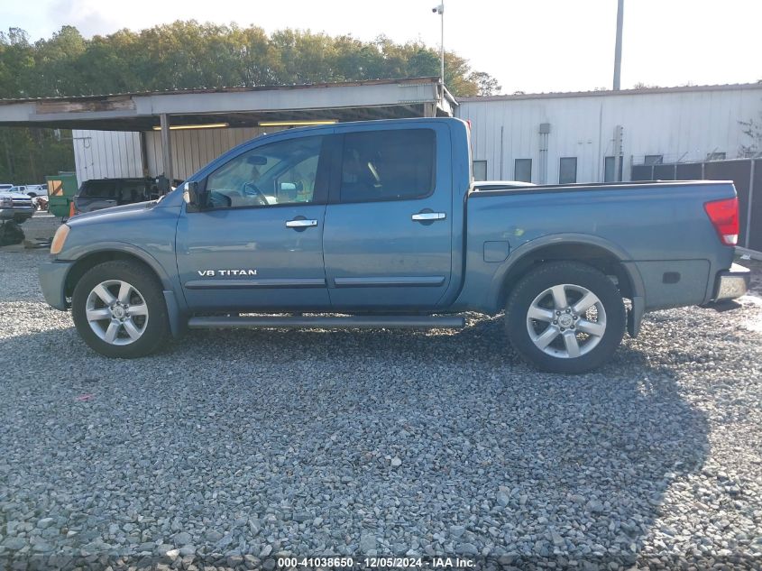 2010 Nissan Titan Le VIN: 1N6BA0ED4AN313619 Lot: 41038650