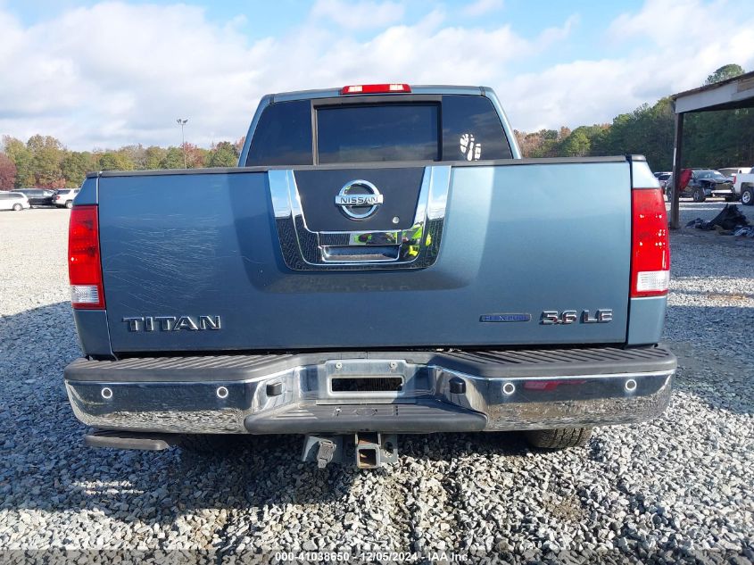 2010 Nissan Titan Le VIN: 1N6BA0ED4AN313619 Lot: 41038650