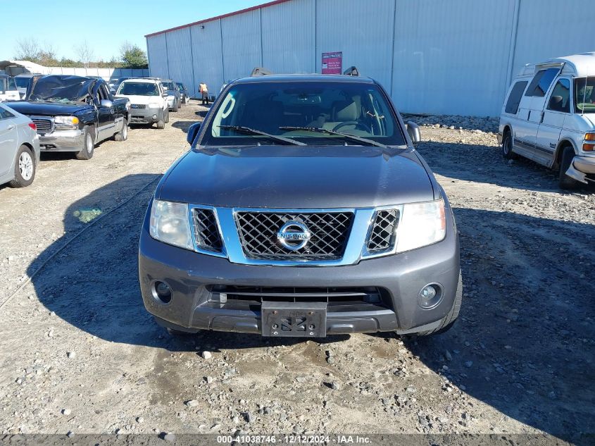 2012 Nissan Pathfinder Sv VIN: 5N1AR1NN8CC609341 Lot: 41038746