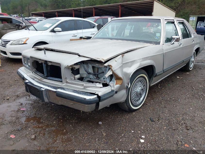 1991 Mercury Grand Marquis Gs VIN: 2MECM74F3MX681835 Lot: 41039002