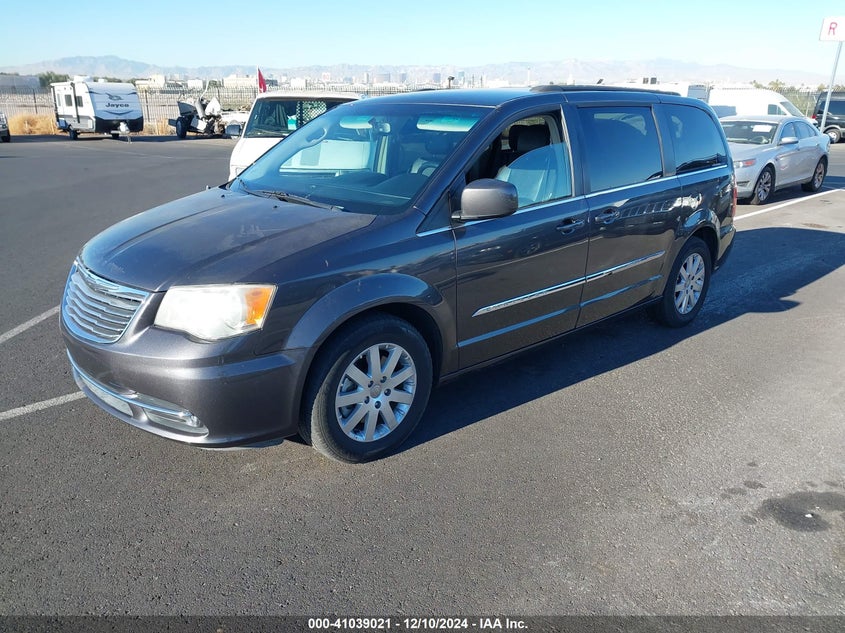 Vin: 2c4rc1bg5gr297359, lot: 41528966, chrysler town & country touring 20162