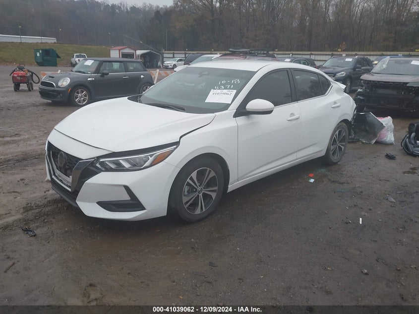 VIN 3N1AB8CV3PY224371 2023 NISSAN SENTRA SV XTRONIC CVT