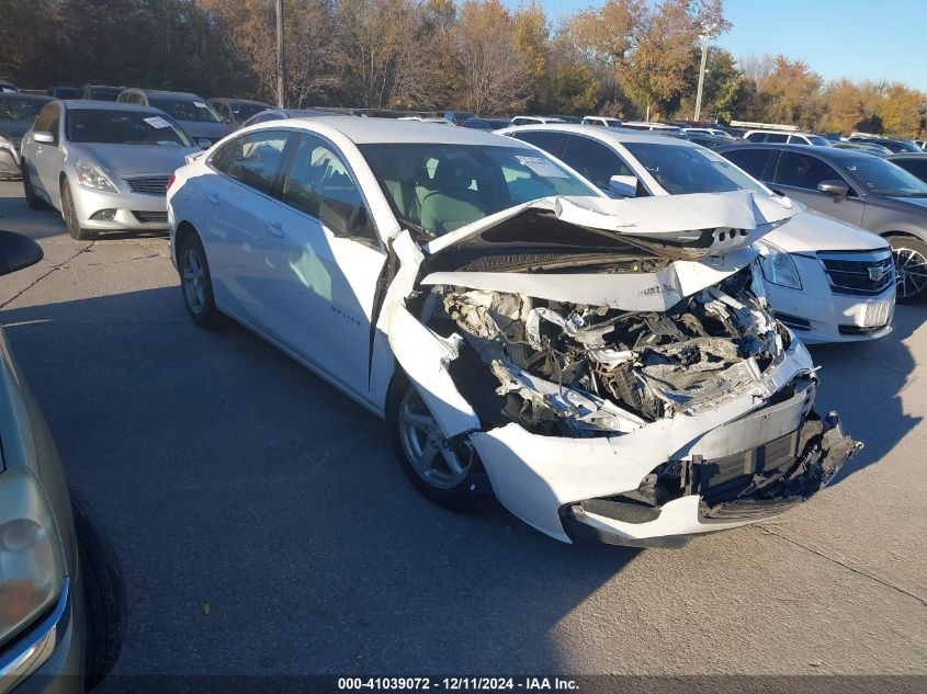 VIN 1G1ZC5ST8JF166583 2018 CHEVROLET MALIBU no.1