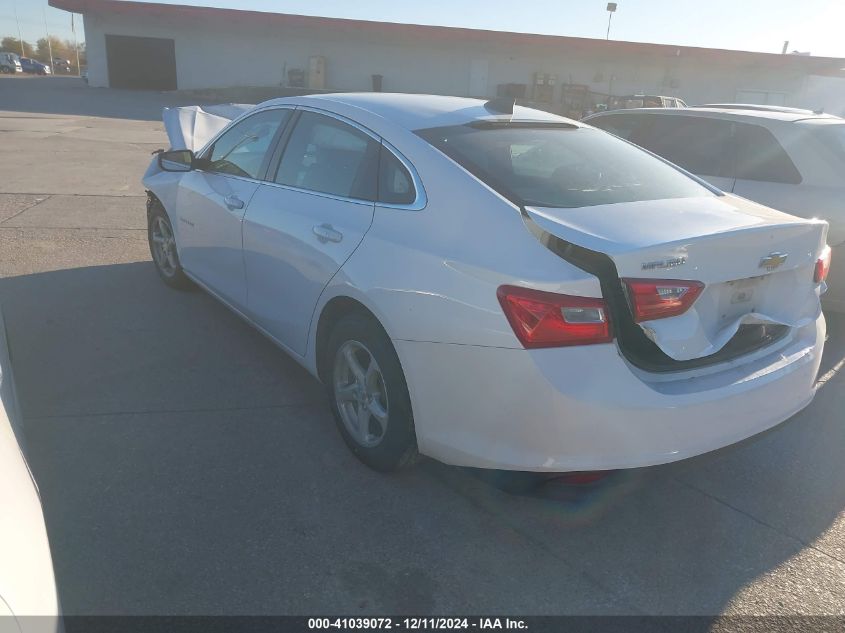 VIN 1G1ZC5ST8JF166583 2018 CHEVROLET MALIBU no.3