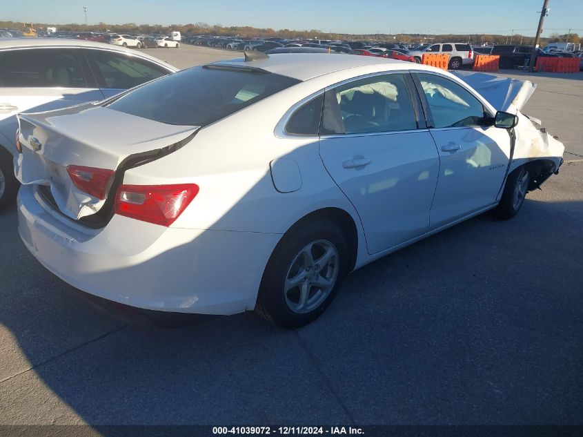 VIN 1G1ZC5ST8JF166583 2018 CHEVROLET MALIBU no.4