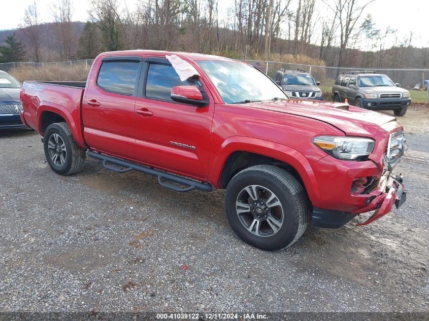 VIN 5TFCZ5ANXHX073714 2017 Toyota Tacoma, Trd Sport no.1