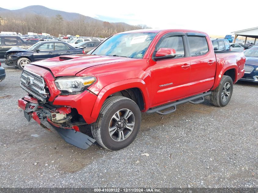 VIN 5TFCZ5ANXHX073714 2017 Toyota Tacoma, Trd Sport no.2