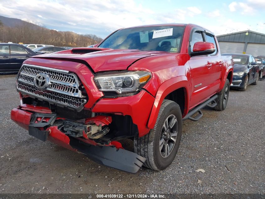 VIN 5TFCZ5ANXHX073714 2017 Toyota Tacoma, Trd Sport no.6