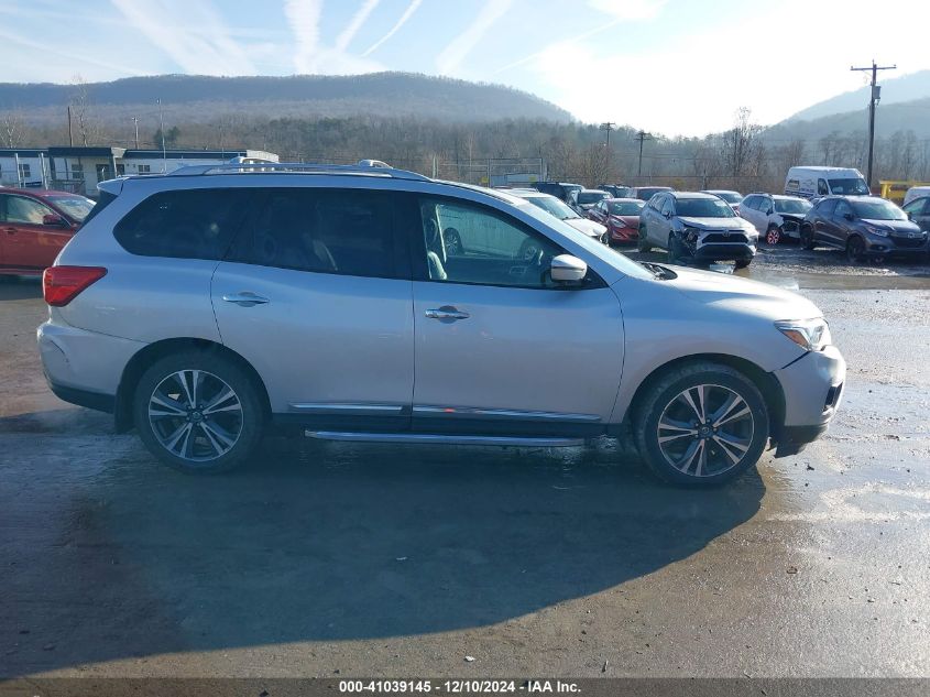 2019 Nissan Pathfinder Platinum VIN: 5N1DR2MM3KC651197 Lot: 41039145