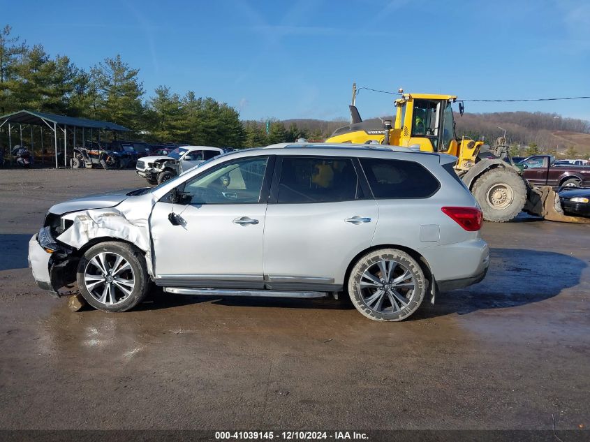 2019 Nissan Pathfinder Platinum VIN: 5N1DR2MM3KC651197 Lot: 41039145