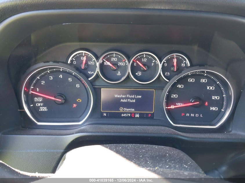 2019 CHEVROLET SILVERADO 1500 VIN: 1GCUYDED0KZ124846