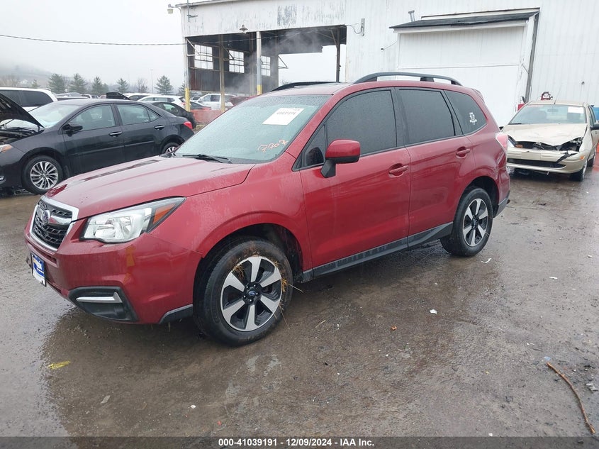 2017 SUBARU FORESTER 2.5I PREMIUM - JF2SJAEC5HH527707