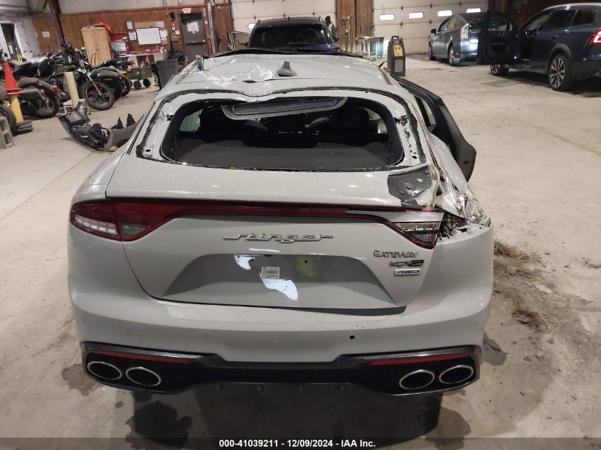 2022 Kia Stinger Gt-Line VIN: KNAE35LD7N6113552 Lot: 41039211