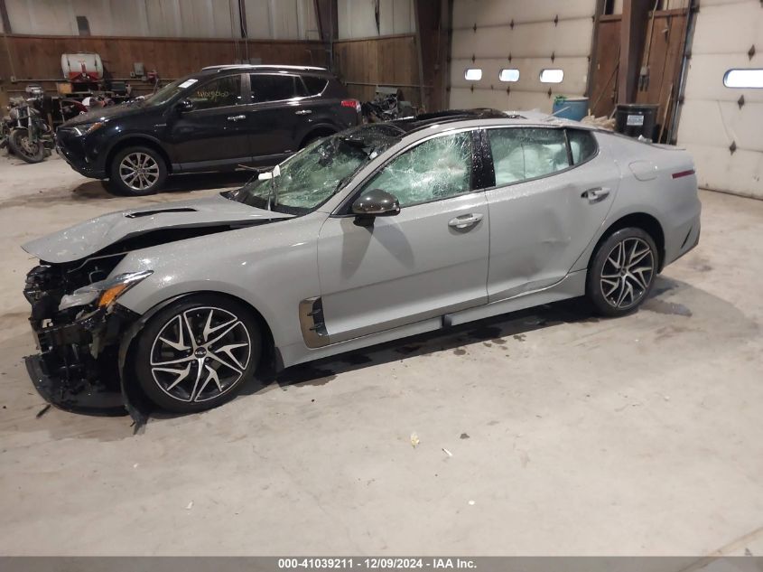 2022 Kia Stinger Gt-Line VIN: KNAE35LD7N6113552 Lot: 41039211