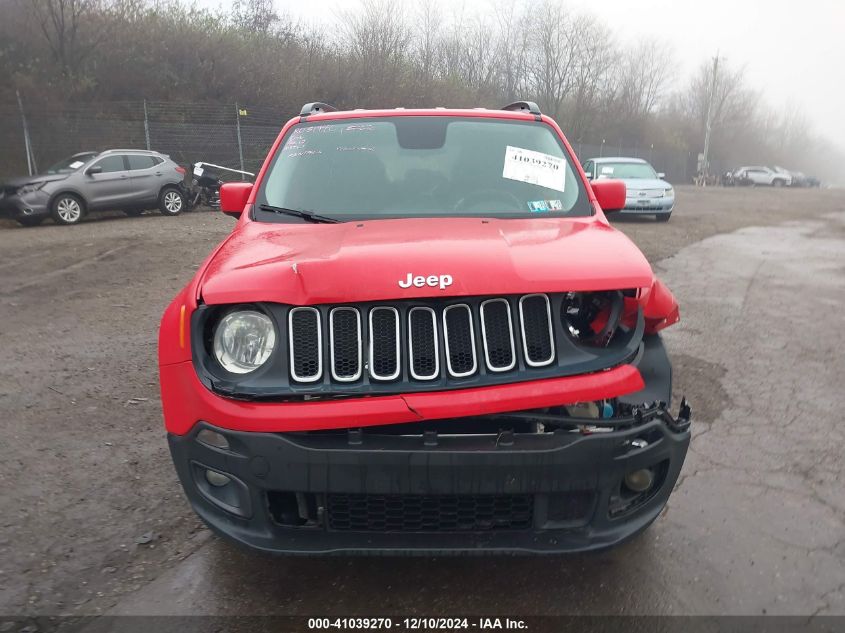 VIN ZACCJBBB4HPF33611 2017 Jeep Renegade, Latitude 4X4 no.13