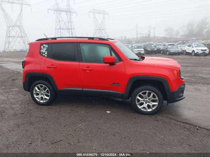 VIN ZACCJBBB4HPF33611 2017 Jeep Renegade, Latitude 4X4 no.14