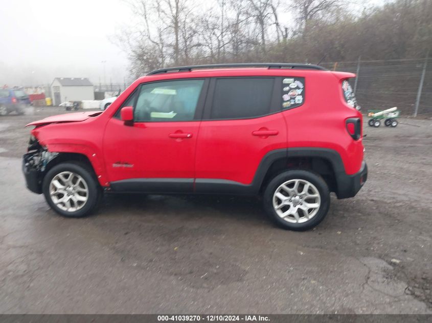 VIN ZACCJBBB4HPF33611 2017 Jeep Renegade, Latitude 4X4 no.15