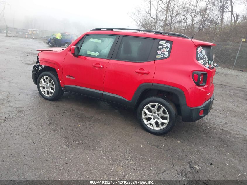 VIN ZACCJBBB4HPF33611 2017 Jeep Renegade, Latitude 4X4 no.3