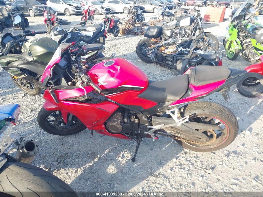 2022 Honda Cbr500 Ra VIN: MLHPC6250N5301716 Lot: 41039280