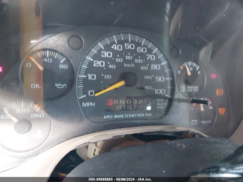 2000 Chevrolet Astro Upfitter Pkg. VIN: 1GBDM19W1YB196117 Lot: 41039283