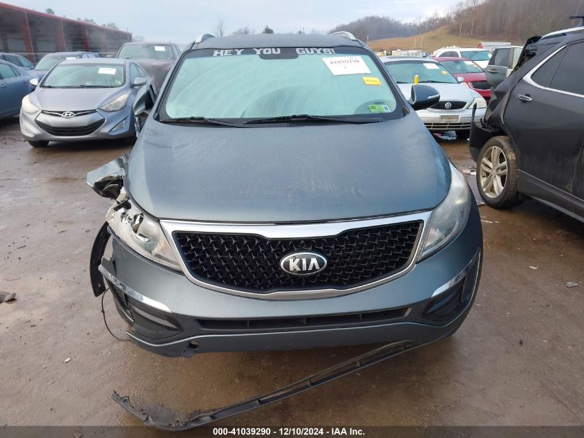 2014 Kia Sportage Lx VIN: KNDPBCAC5E7588138 Lot: 41039290