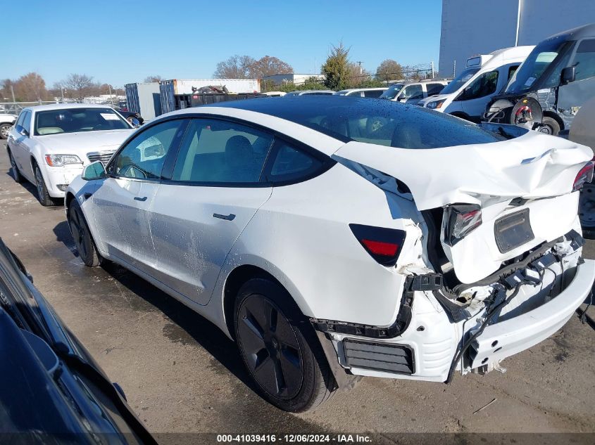 2023 Tesla Model 3 Rear-Wheel Drive VIN: 5YJ3E1EA3PF486823 Lot: 41039416