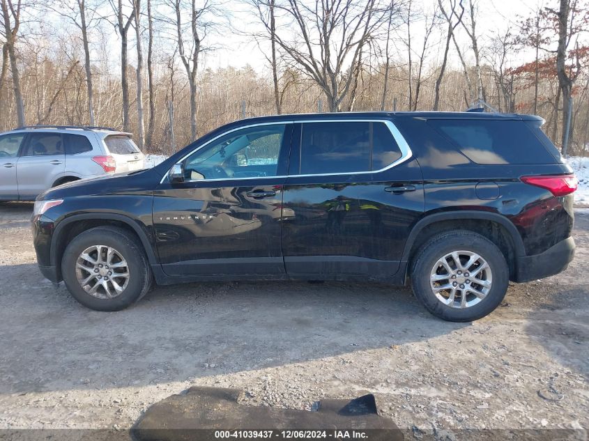 VIN 1GNEVFKW2LJ252057 2020 Chevrolet Traverse, Awd Ls no.14