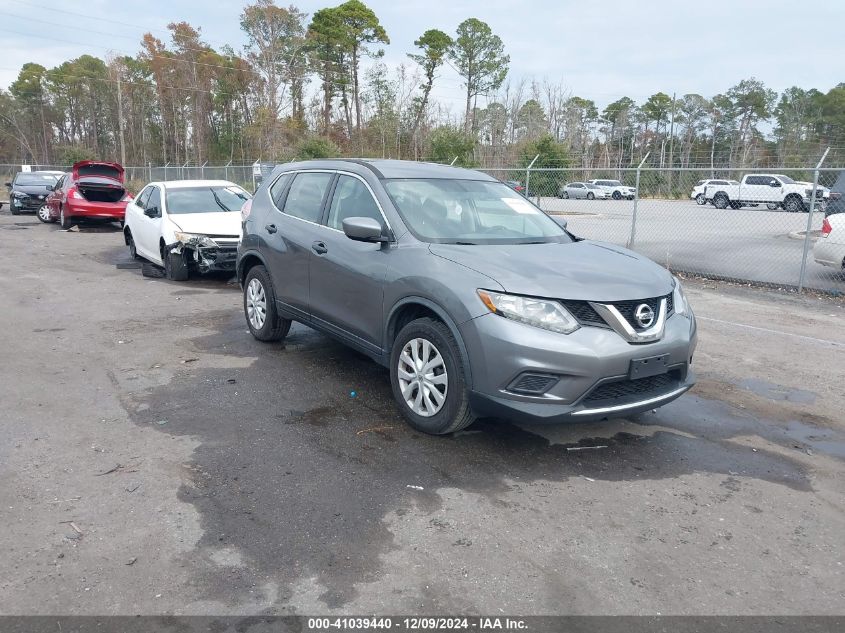 VIN JN8AT2MV1GW153916 2016 Nissan Rogue, S no.1