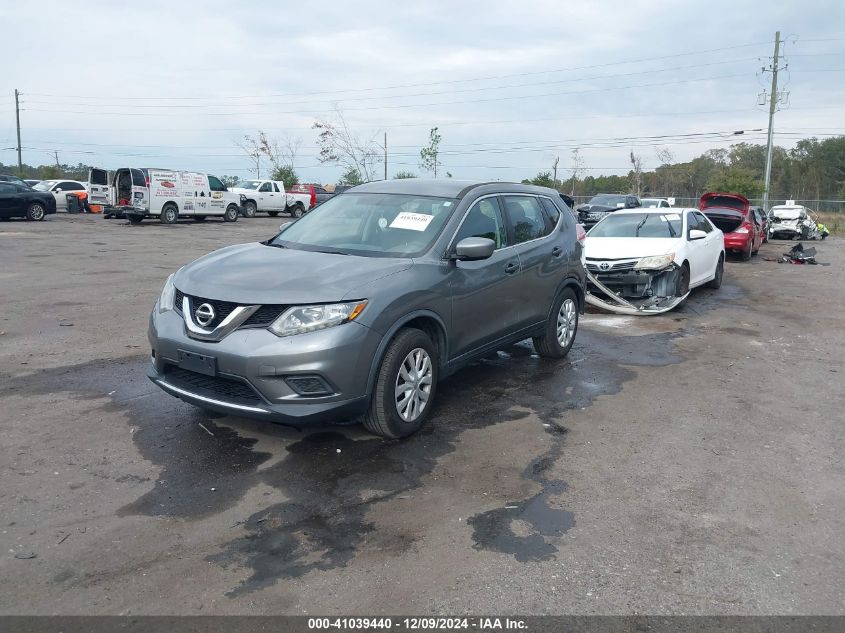 VIN JN8AT2MV1GW153916 2016 Nissan Rogue, S no.2