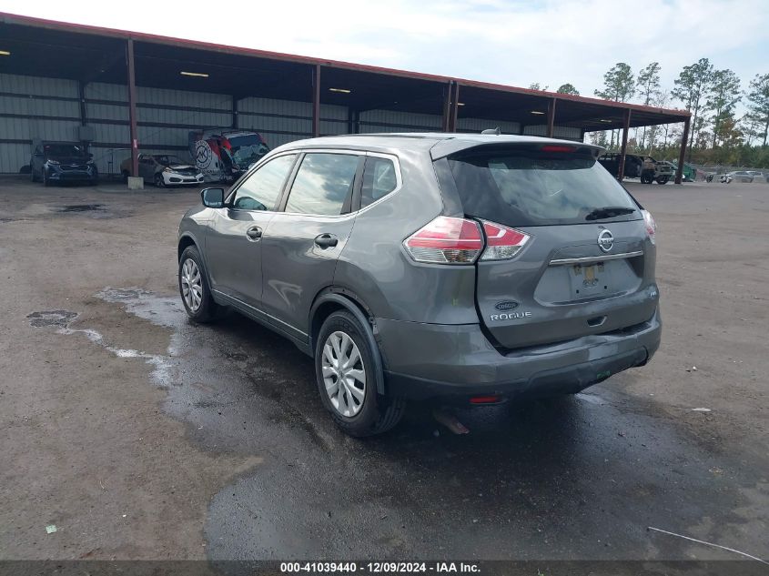 VIN JN8AT2MV1GW153916 2016 Nissan Rogue, S no.3