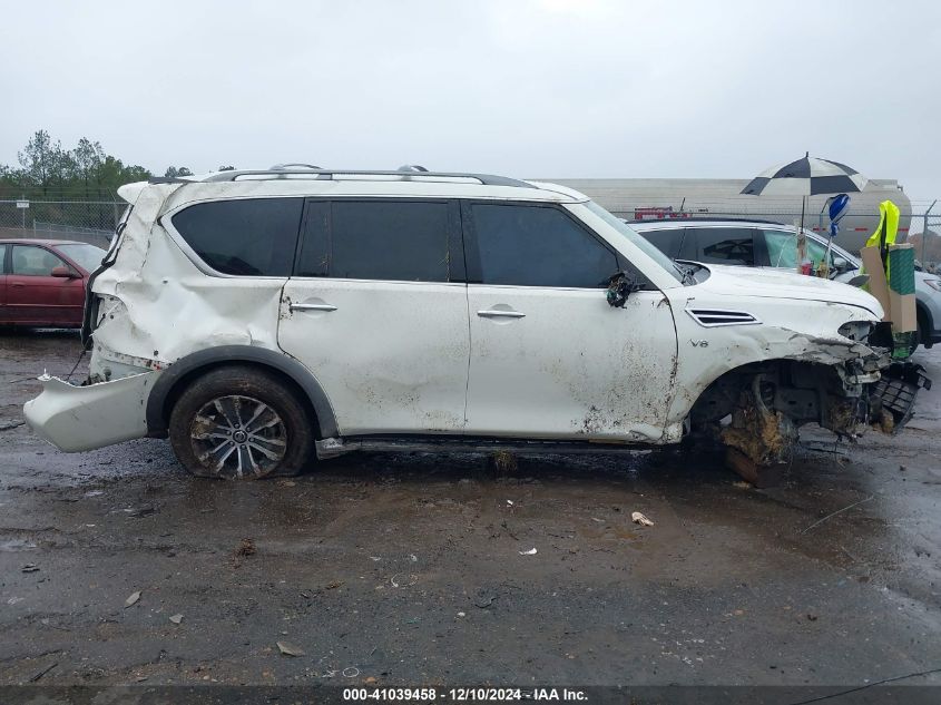 2019 Nissan Armada Sl VIN: JN8AY2ND8K9093583 Lot: 41039458