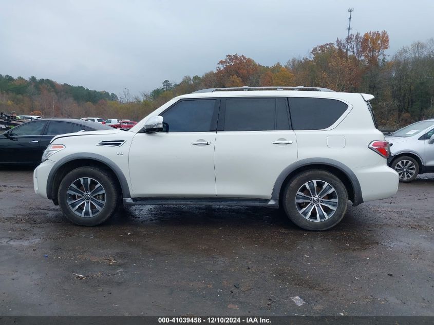 2019 Nissan Armada Sl VIN: JN8AY2ND8K9093583 Lot: 41039458