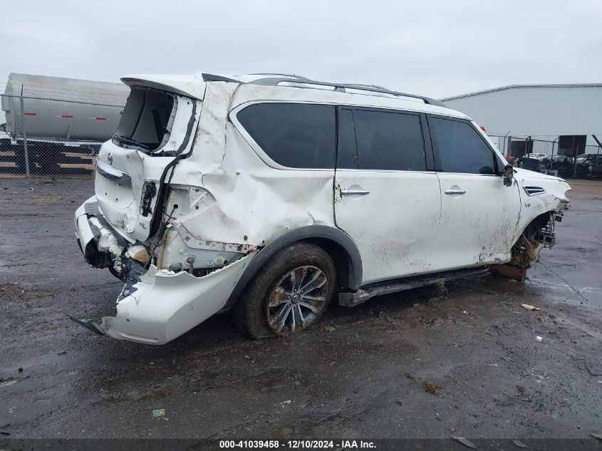 2019 Nissan Armada Sl VIN: JN8AY2ND8K9093583 Lot: 41039458