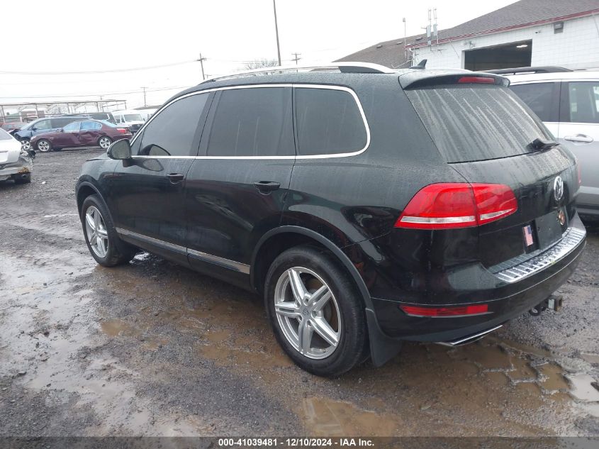 VIN WVGEF9BP6DD005667 2013 VOLKSWAGEN TOUAREG no.3