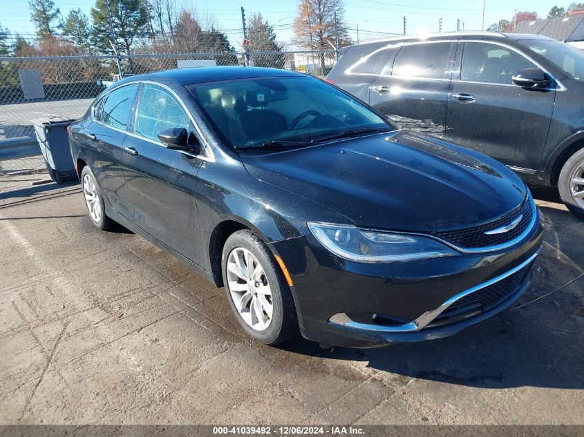 VIN 1C3CCCCB3FN508546 2015 CHRYSLER 200 no.1