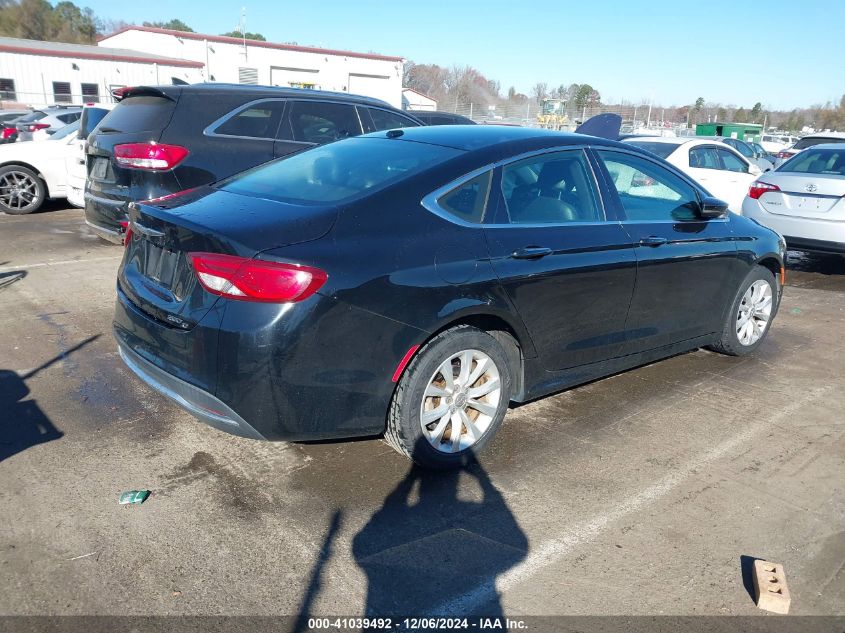 VIN 1C3CCCCB3FN508546 2015 CHRYSLER 200 no.4