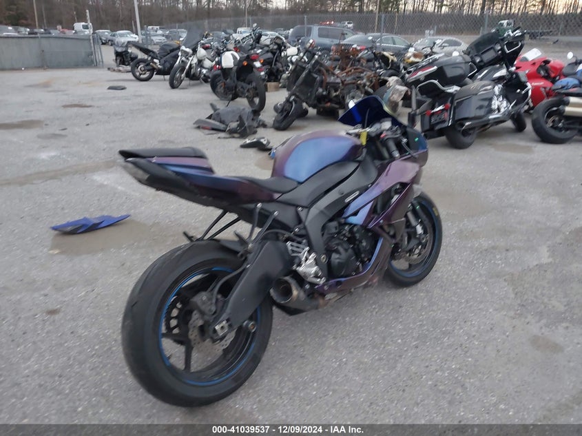 2012 KAWASAKI ZX600 R - JKAZX4R14CA035509