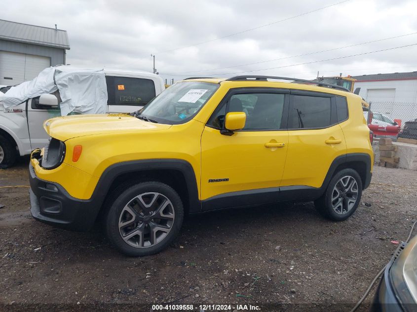 VIN ZACCJBBB1HPG10385 2017 Jeep Renegade, Latitude 4X4 no.14