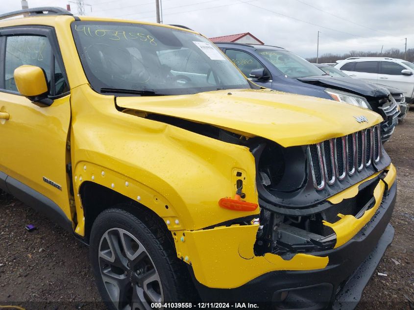 VIN ZACCJBBB1HPG10385 2017 Jeep Renegade, Latitude 4X4 no.6