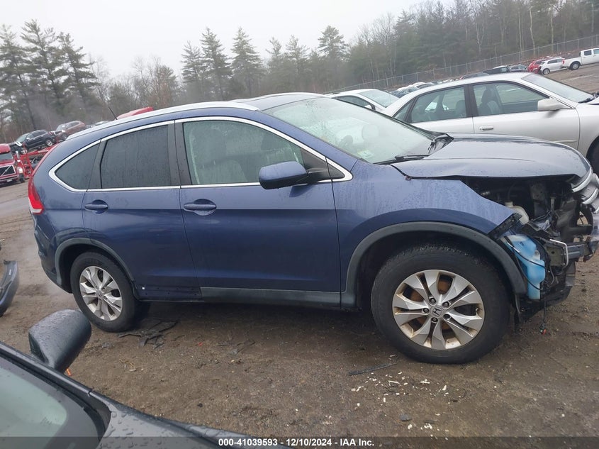 2013 HONDA CR-V EX-L - 2HKRM4H73DH640023