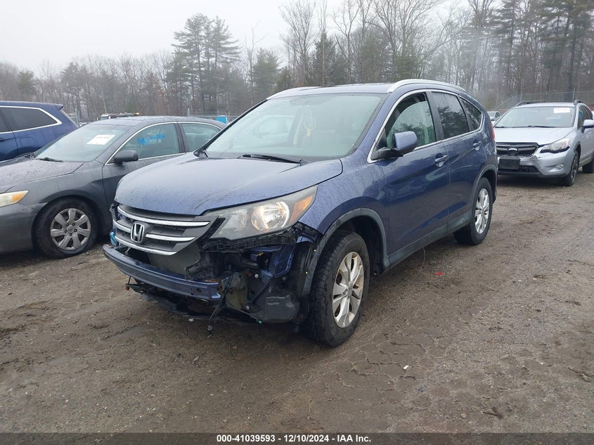 2013 HONDA CR-V EX-L - 2HKRM4H73DH640023