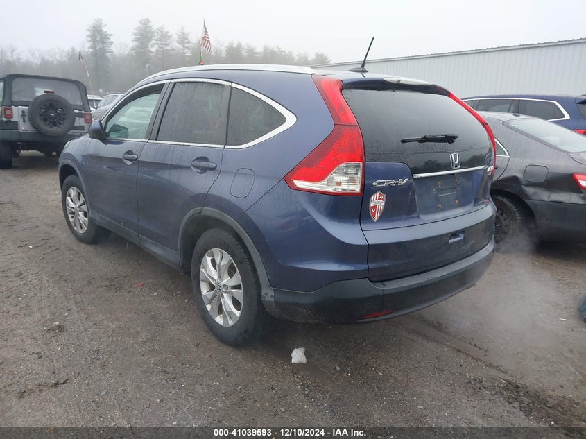 2013 HONDA CR-V EX-L - 2HKRM4H73DH640023
