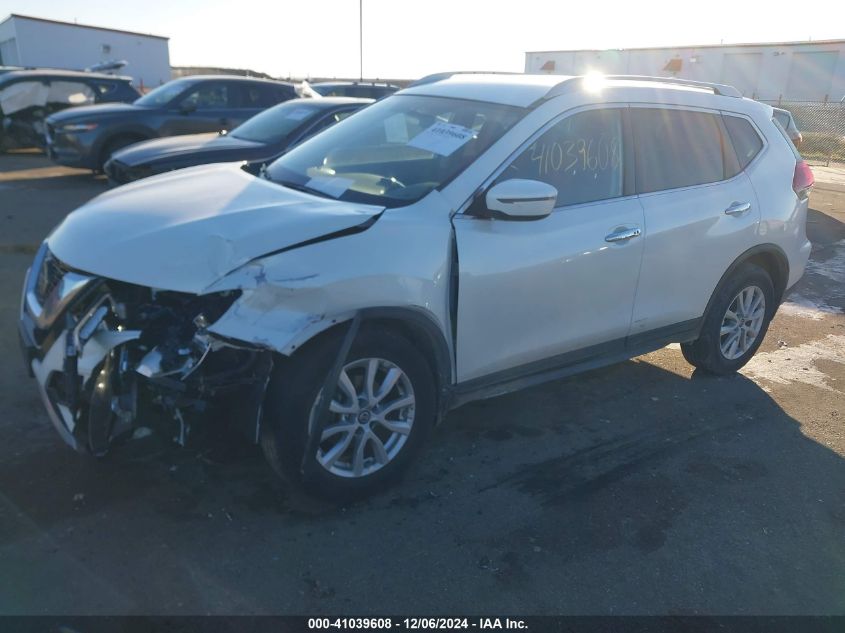 VIN KNMAT2MV9JP611022 2018 Nissan Rogue, SV no.2