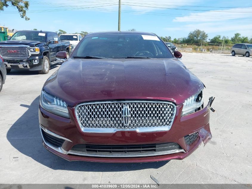 VIN 3LN6L5F94JR619430 2018 LINCOLN MKZ no.12