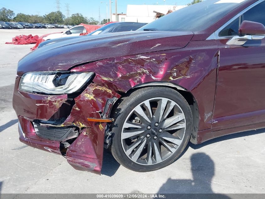 VIN 3LN6L5F94JR619430 2018 LINCOLN MKZ no.6