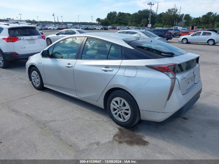 VIN JTDKBRFU5G3000585 2016 Toyota Prius, Two no.3