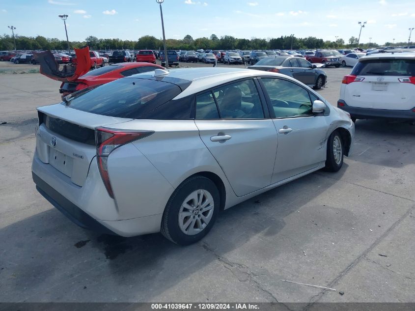 VIN JTDKBRFU5G3000585 2016 Toyota Prius, Two no.4