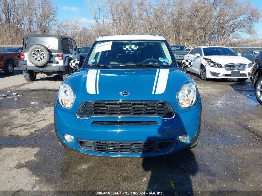 2011 Mini Cooper S Countryman VIN: WMWZC5C57BWL54582 Lot: 41039667