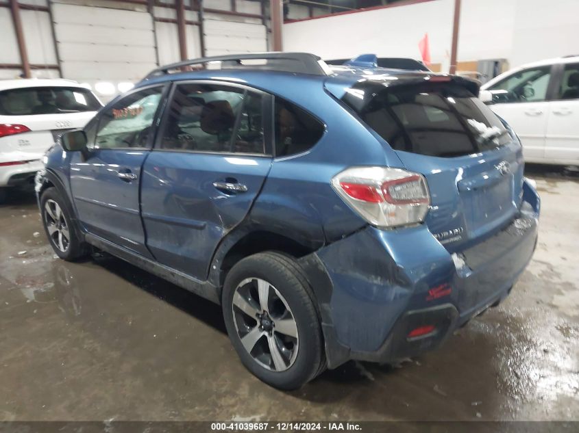 VIN JF2GPBLC6GH247810 2016 Subaru Crosstrek, Hybrid... no.3